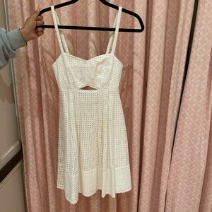 club monaco white dress